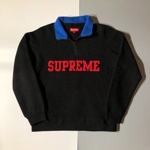 Supreme FW11 Polartec Fleece 1/4 Zip Sweater
